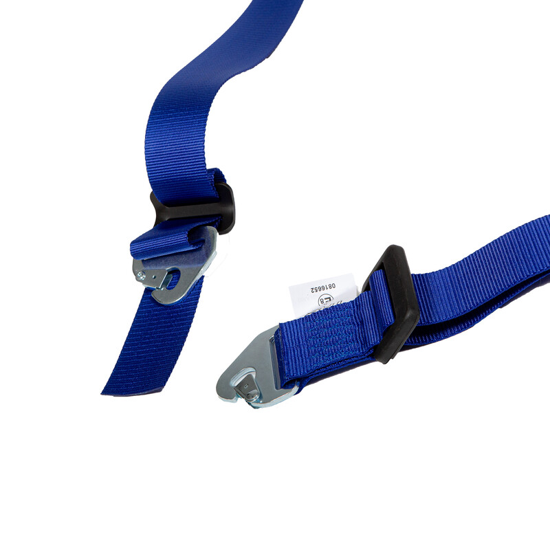 DriftShop 4 Point Harness 2" - Blue - Road Approved